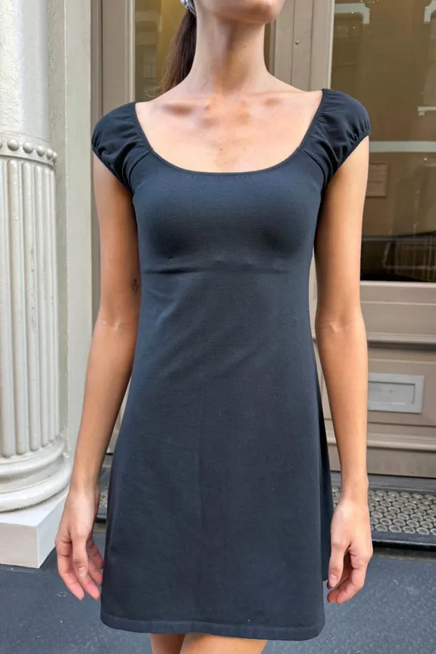 Eden Dress Faded Black Women Brandy Melville Dresses