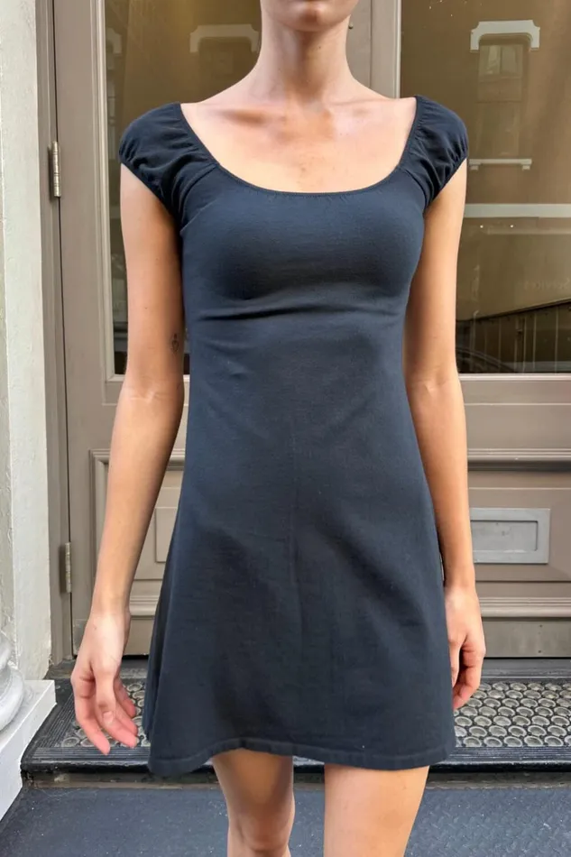Eden Dress Faded Black Women Brandy Melville Dresses