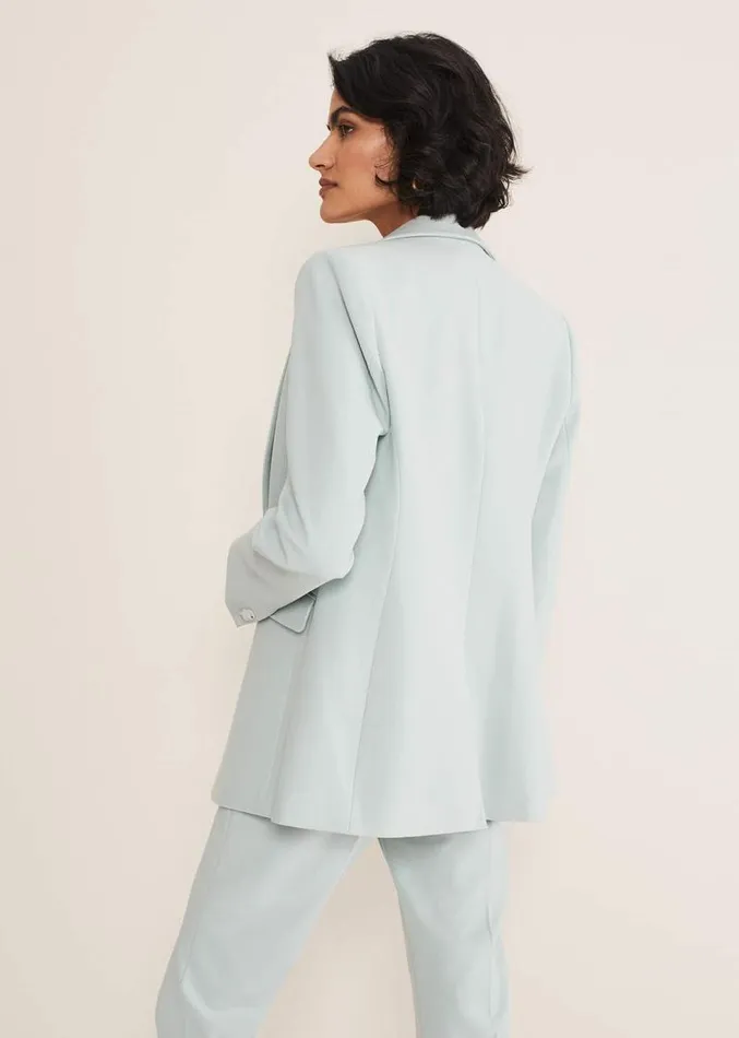 Eira Blue Blazer Eau De Nil Women Phase Eight Jackets