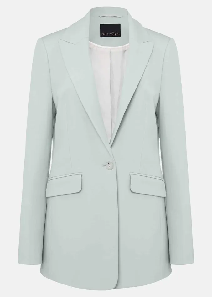 Eira Blue Blazer Eau De Nil Women Phase Eight Jackets