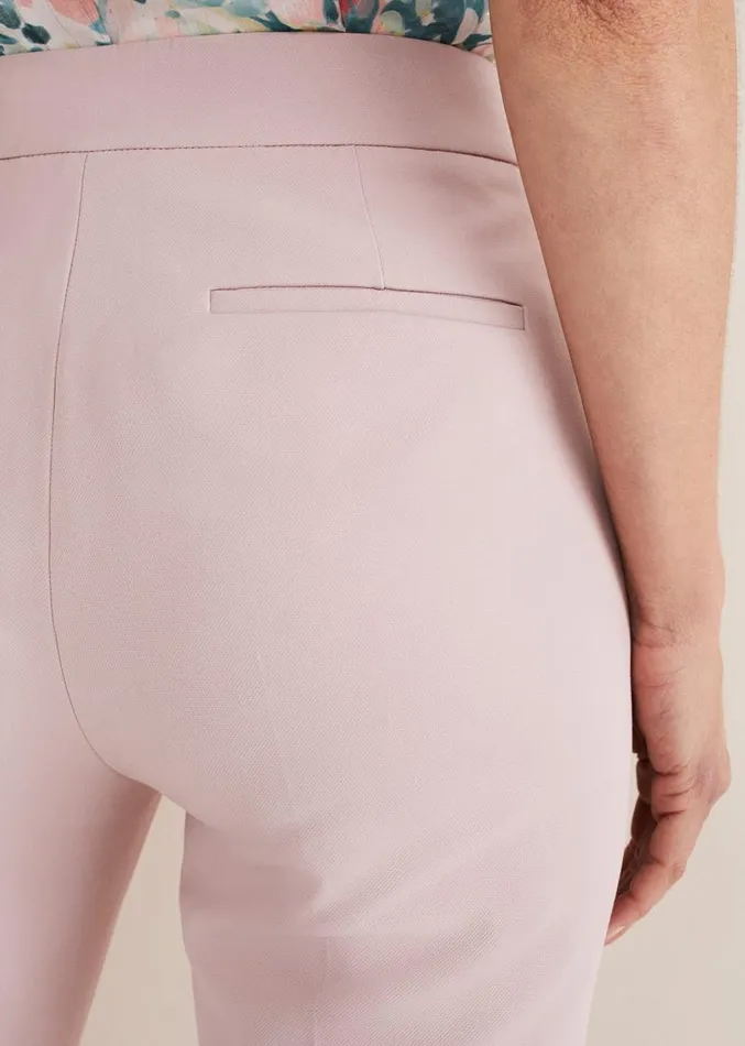 Eira Cigarette Trousers Soft Pink Women Phase Eight Trousers