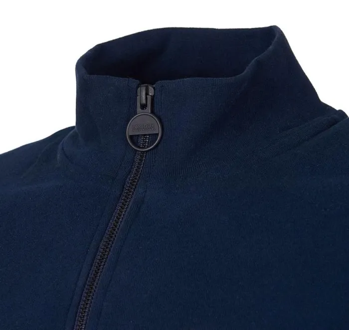 Essential HalfZip Sweatshirt Black Men Barbour Hoodies and Sweatshirts