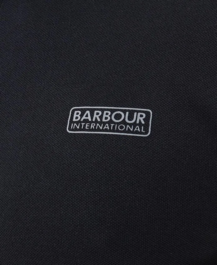 Essential Tipped Polo Iron Ore Men Barbour Polo Shirts