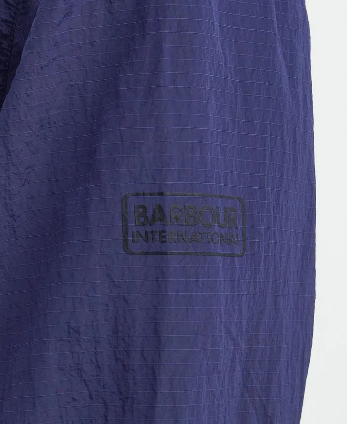 Exchange Hooded Jacket Pigment Navy Men Barbour Casual Jackets