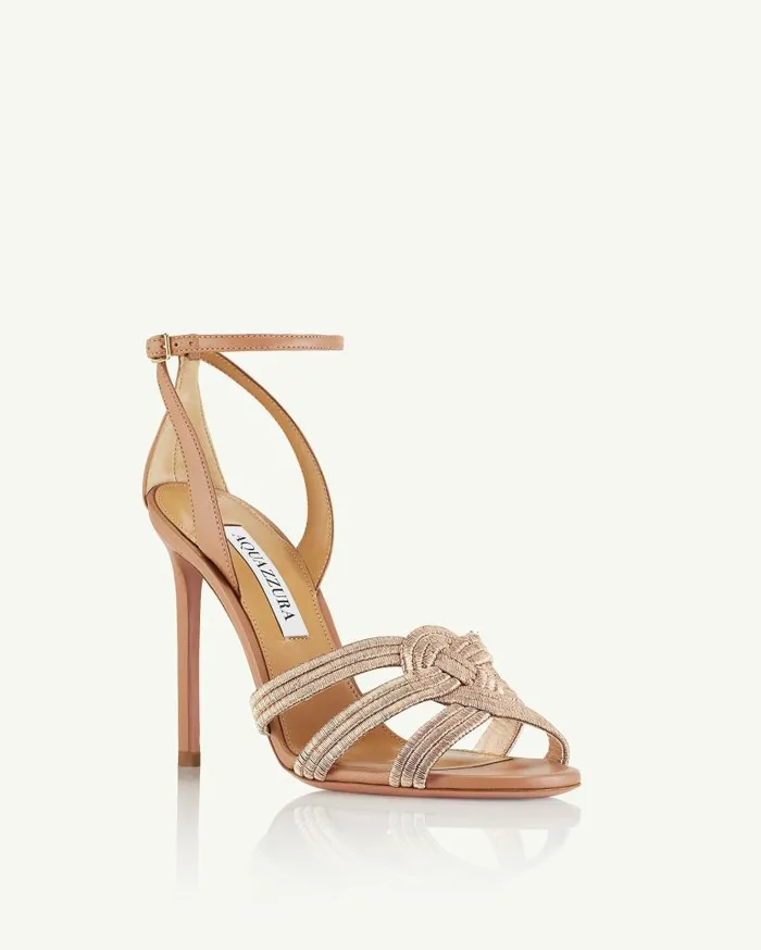 Felix Sandal 105 Pink Women Aquazzura Sandals