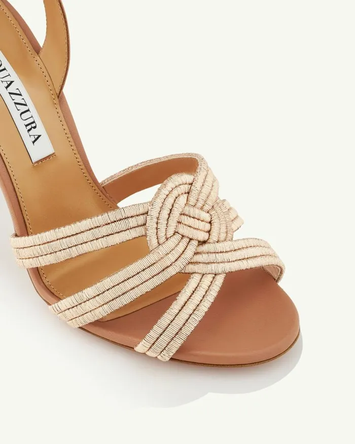 Felix Sandal 105 Pink Women Aquazzura Sandals Felix Sandal 105 Pink Women Aquazzura Sandals