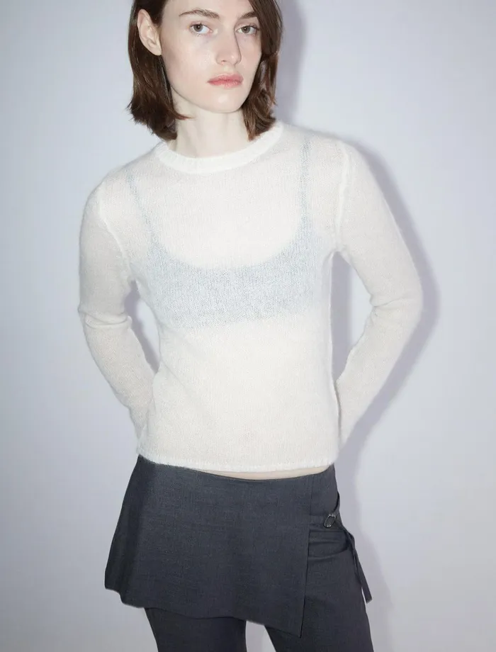 Fine Champions White Women Paloma Wool Knits
