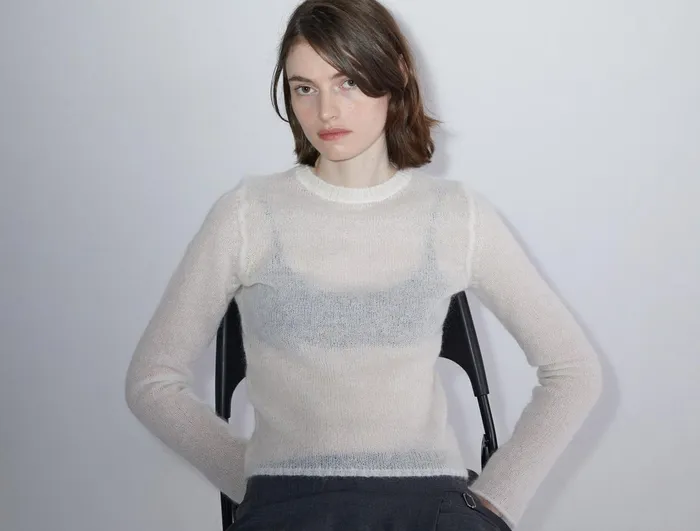 Fine Champions White Women Paloma Wool Knits