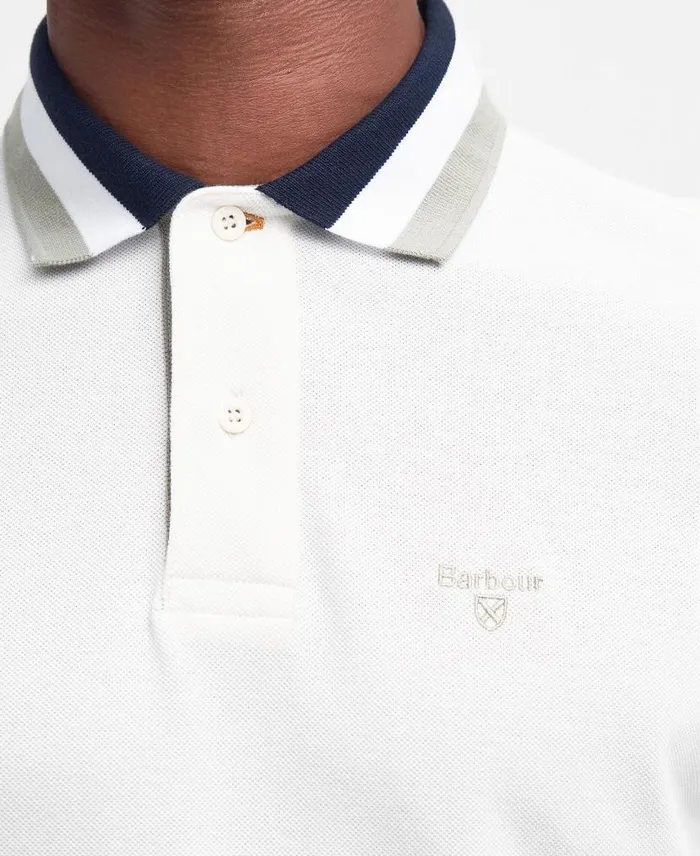 Finkle Polo Shirt Force Blue Men Barbour Polo Shirts
