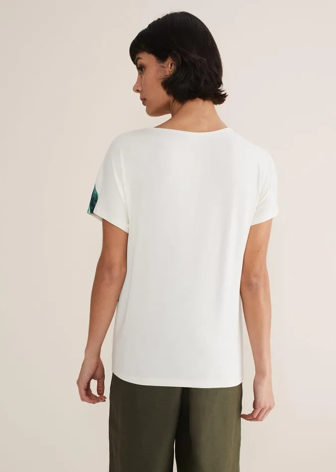 Fiorella Tie Front Top Ivory Women Phase Eight Shirts and Blouses