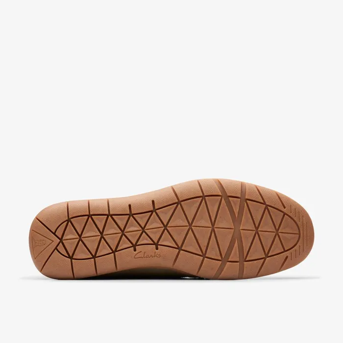Flexway Step Olive Suede Men Clarks Loafers and Slip Ons