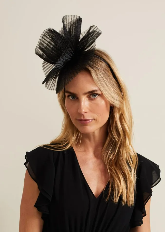 Freeform Flower Headband Black Women Phase Eight Headbands