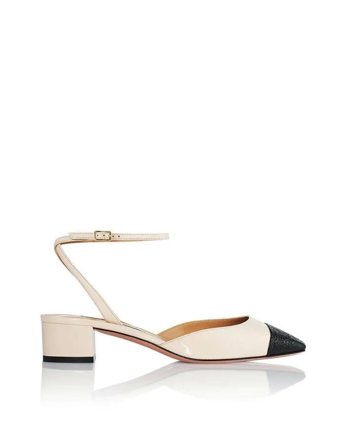 French Flirt Pump 35 Beige Women Aquazzura Pumps French Flirt Pump 35 Beige Women Aquazzura Pumps