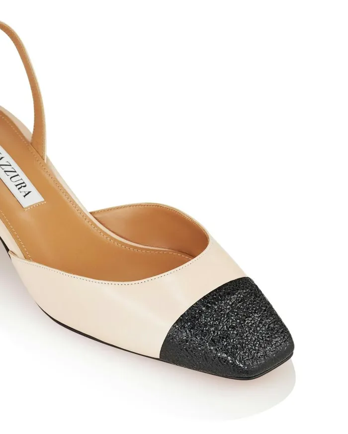 French Flirt Pump 35 Beige Women Aquazzura Pumps French Flirt Pump 35 Beige Women Aquazzura Pumps