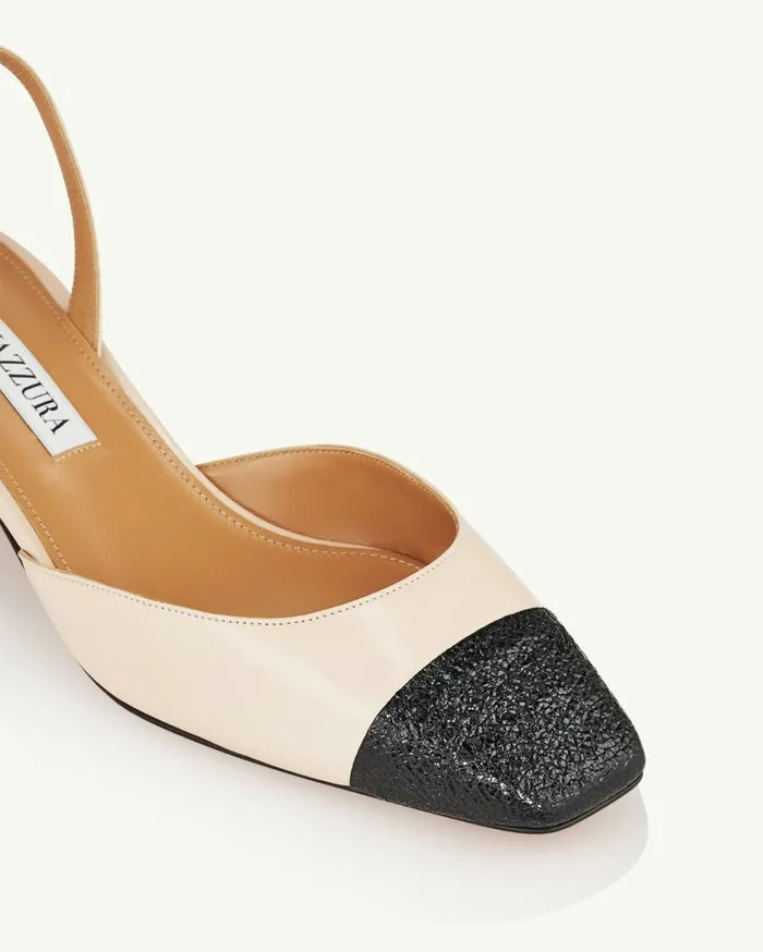 French Flirt Pump 35 Beige Women Aquazzura Pumps French Flirt Pump 35 Beige Women Aquazzura Pumps