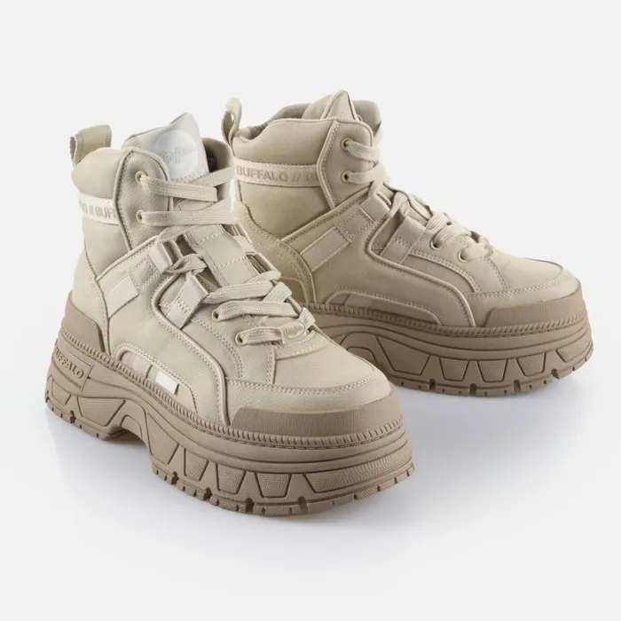 Fusion Hyb Mid Cream Buffalo Platforms Fusion Hyb Mid Cream Buffalo Platforms