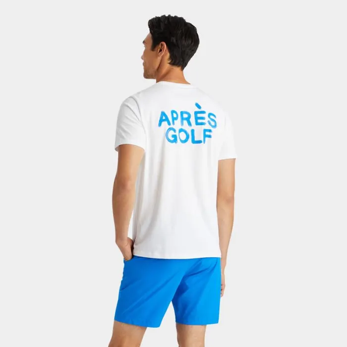 GFORE APRS GOLF COTTON TEE Snow Men Hoodies and Tees
