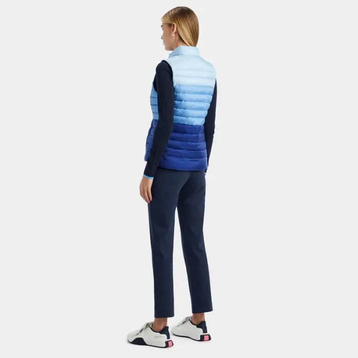 GFORE COLOUR BLOCK LIGHTWEIGHT DOWN PUFFER VEST Baja Women Outerwear