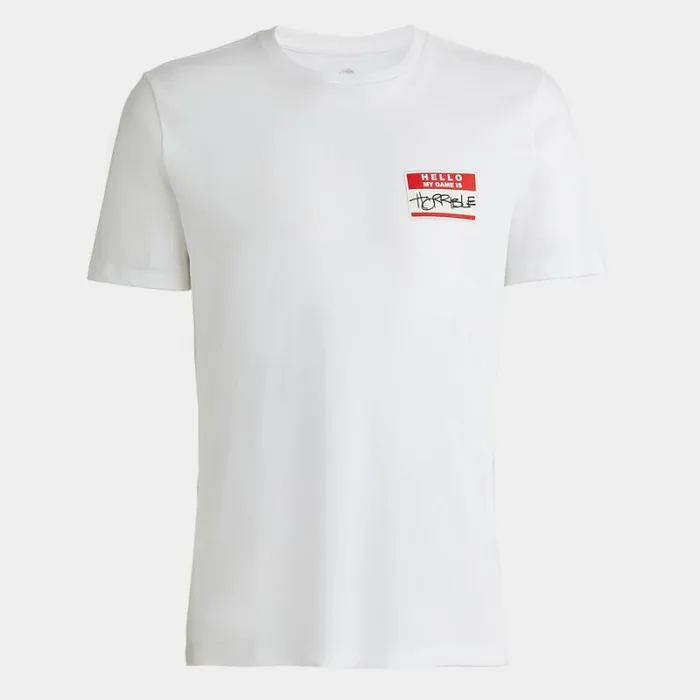 GFORE HELLO MY NAME IS COTTON TEE Snow Men Hoodies and Tees