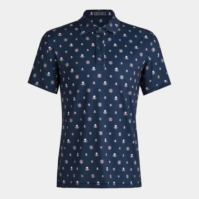 GFORE RGB TECH JERSEY POLO Twilight Men Polos and Shirts