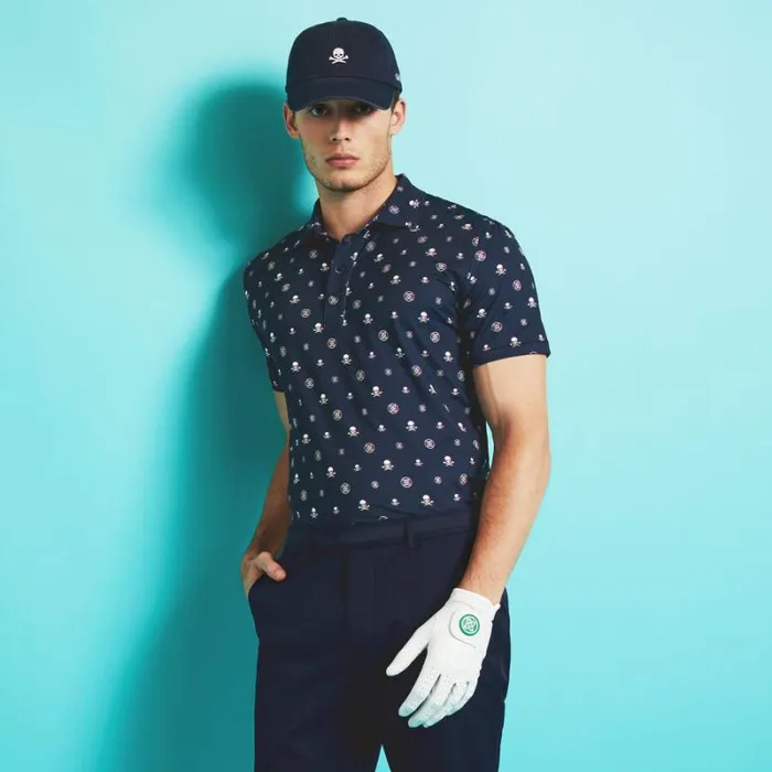 GFORE RGB TECH JERSEY POLO Twilight Men Polos and Shirts