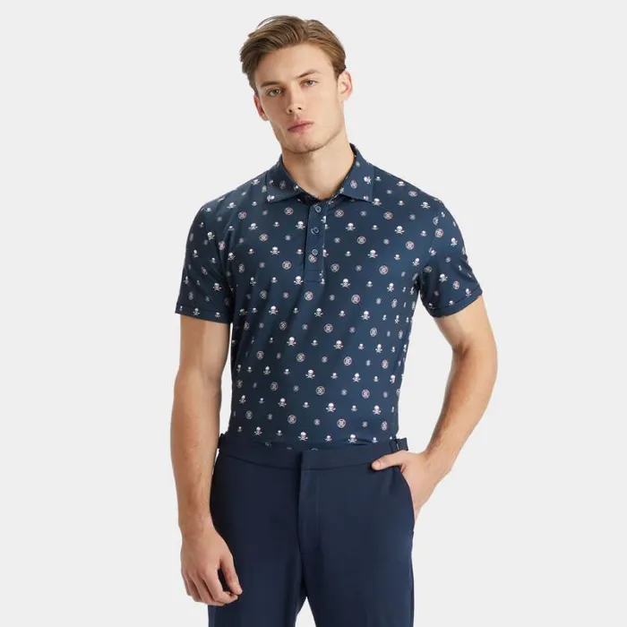 GFORE RGB TECH JERSEY POLO Twilight Men Polos and Shirts