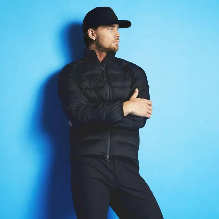 GFORE THE LINKS LIGHTWEIGHT DOWN PUFFER JACKET Onyx Men Outerwear