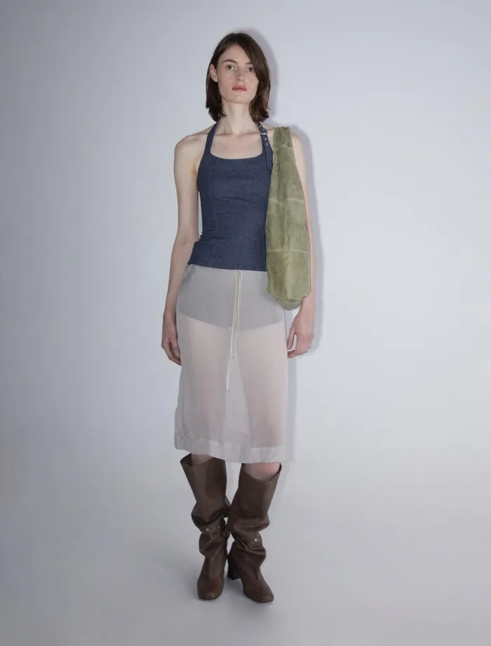 Galiena Navy Women Paloma Wool Tops