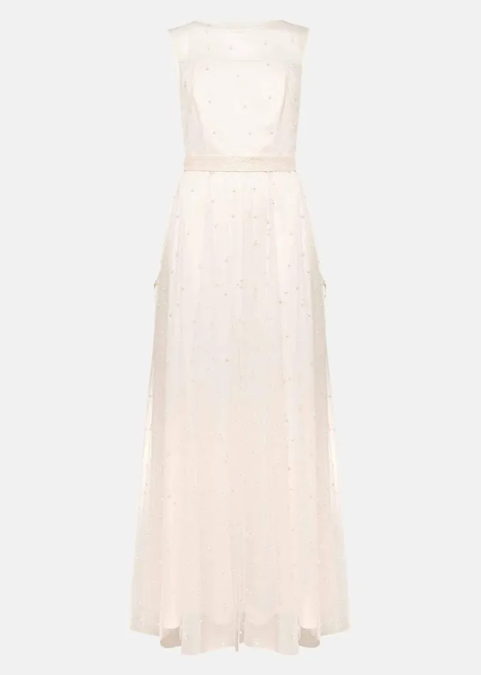 Genova Beaded Wedding Dress Old Rose Women Phase Eight Dresses