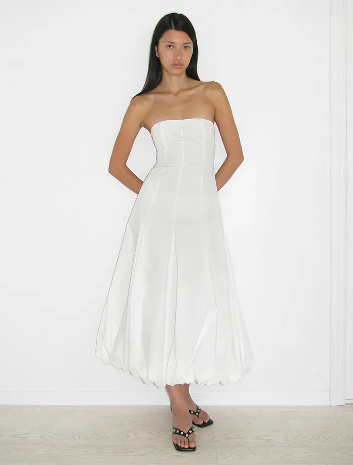Globo Dress White Women Paloma Wool Dresses