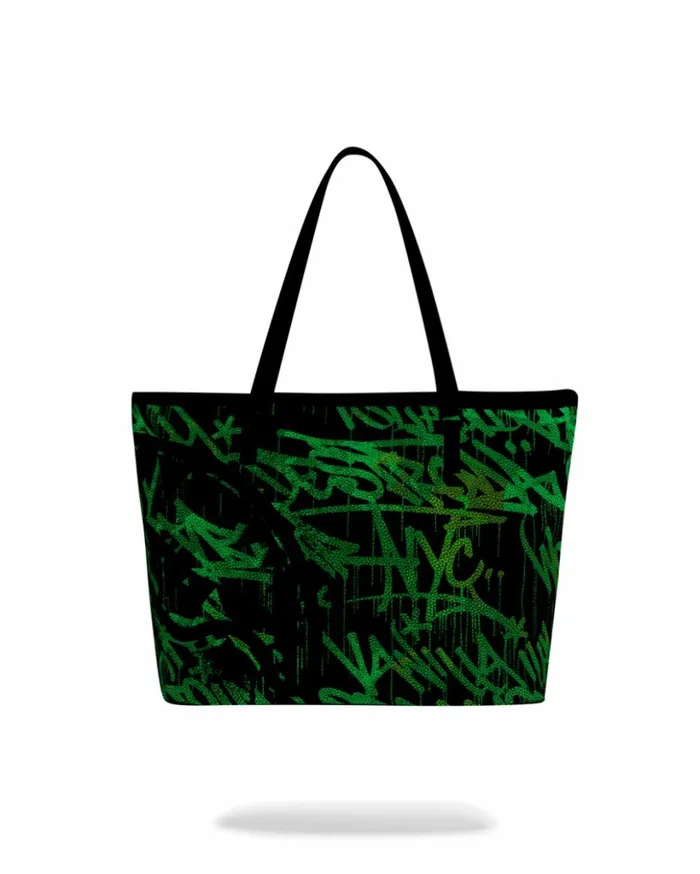 GLOW IN THE DARK CITY OF LIGHT TOTE Bags SPRAYGROUND