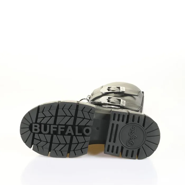 Gospher Biker Hi Zip Black Buffalo Platforms Gospher Biker Hi Zip Black Buffalo Platforms
