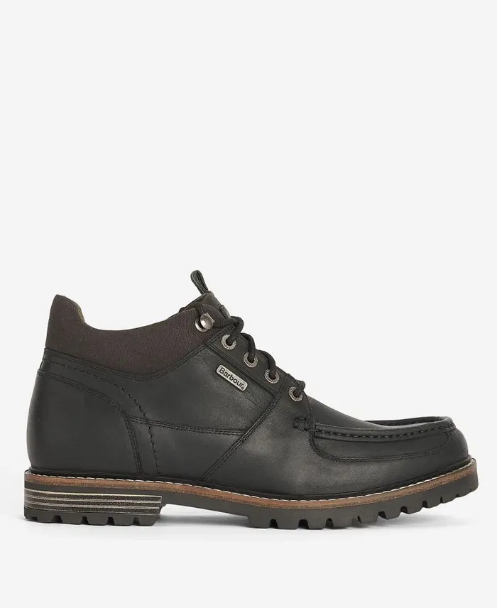 Granite Ankle Boots Classic Black Men Barbour Boots