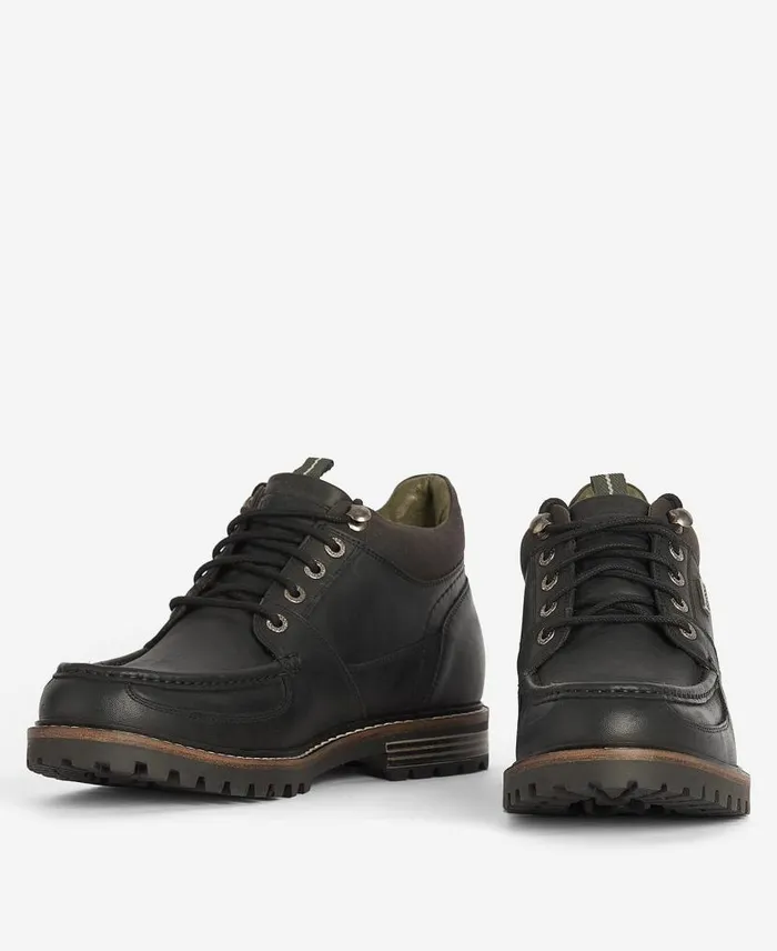 Granite Ankle Boots Classic Black Men Barbour Boots