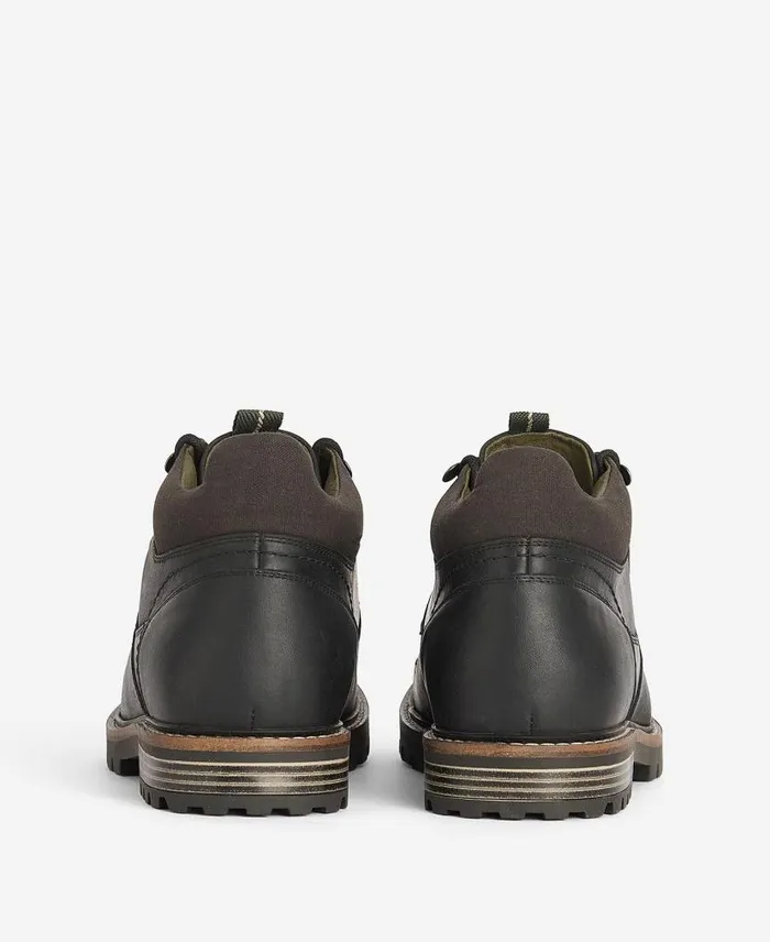 Granite Ankle Boots Classic Black Men Barbour Boots
