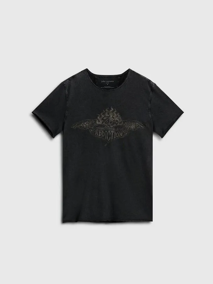 Graphic Tees Men John Varvatos JANE039S ADDICTION TEE Black