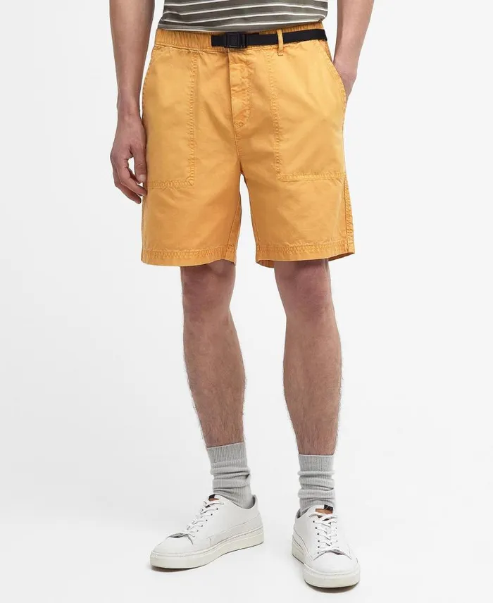 Grindle Shorts Purple Slate Men Barbour Trousers and Shorts