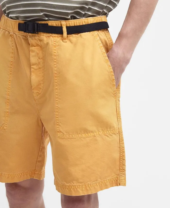Grindle Shorts Purple Slate Men Barbour Trousers and Shorts