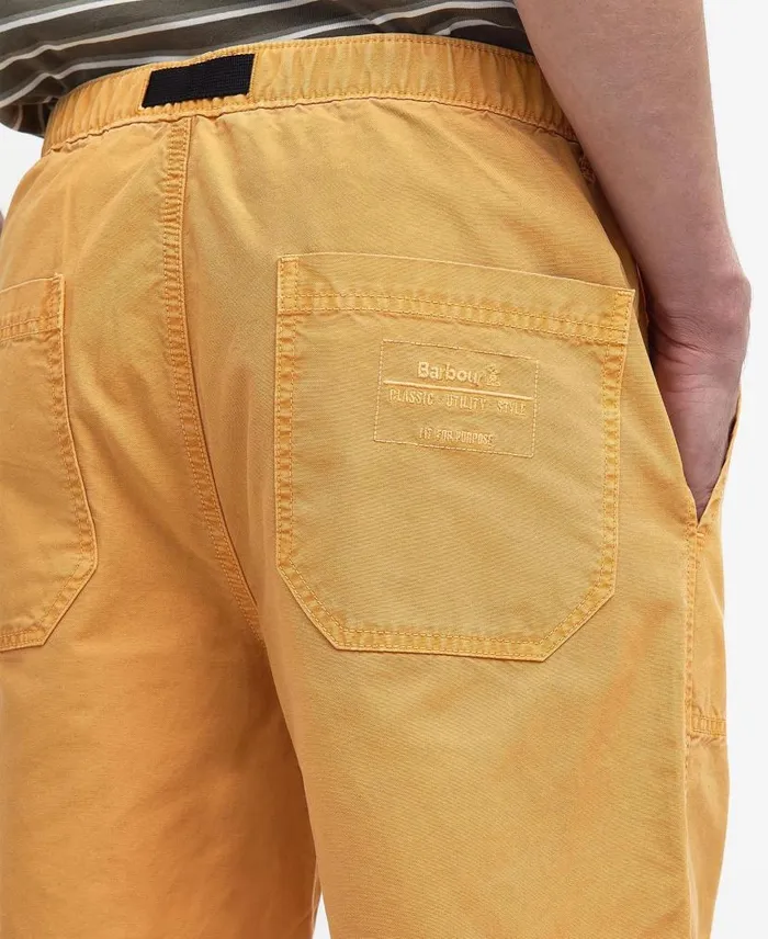 Grindle Shorts Purple Slate Men Barbour Trousers and Shorts