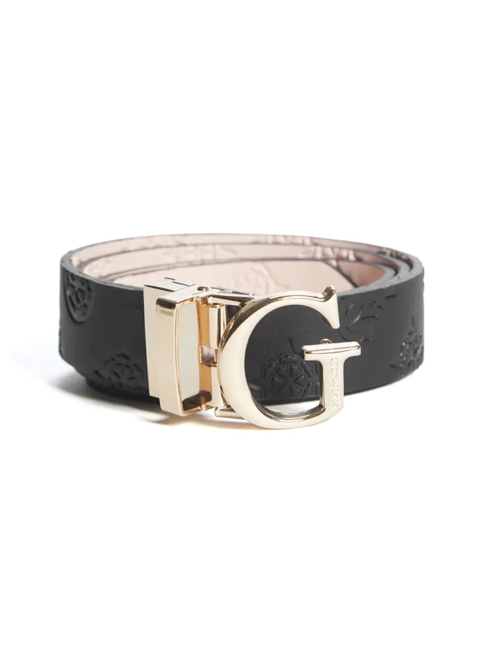 GUESS Belts Jena Peony Belt White 8211 Women