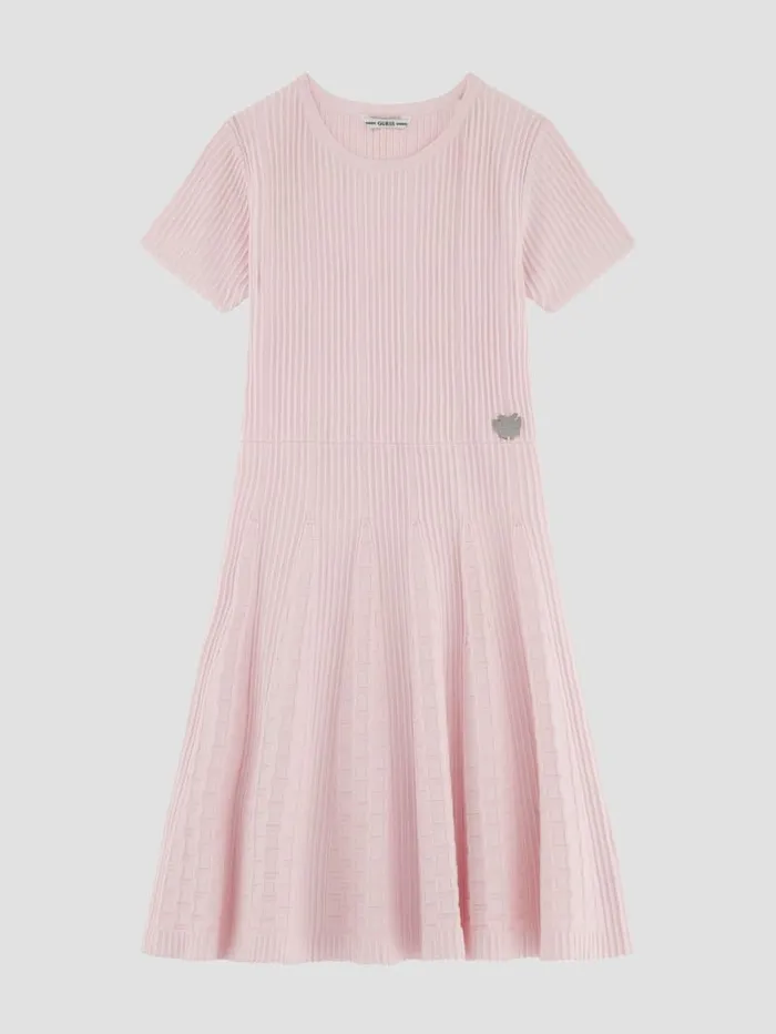 GUESS Big Girl 7 14 Corine Sweater Dress 716 White 8211 Kids