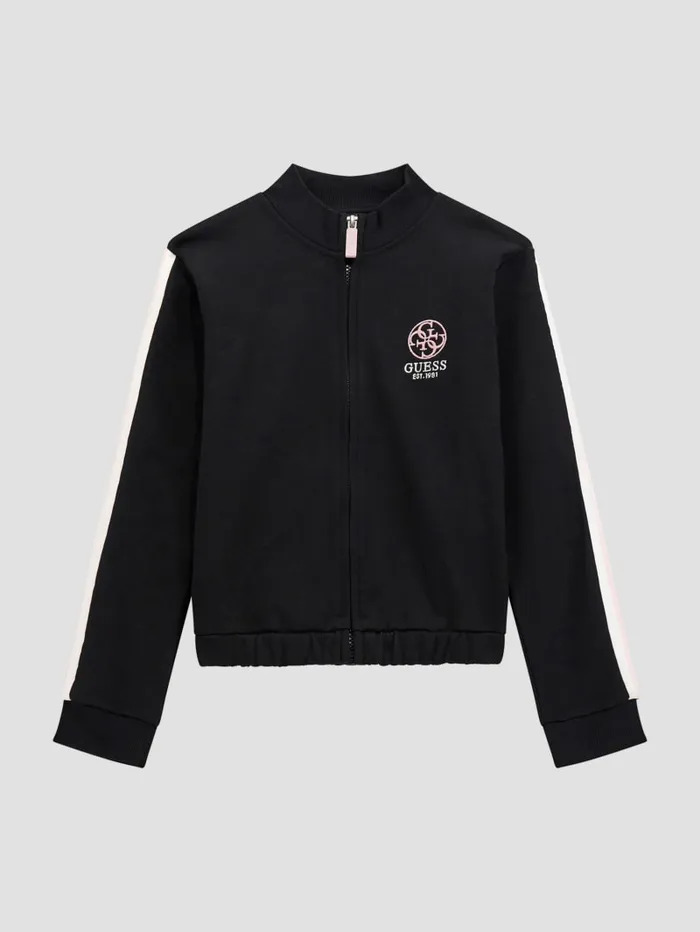 GUESS Big Girl 7 14 Eco Logo Active Jacket 716 Black 8211 Kids