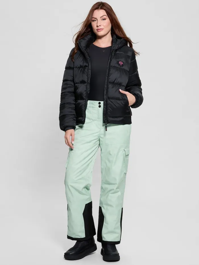 GUESS Bottoms Eco Peony Cargo Pants Pink 8211 Women