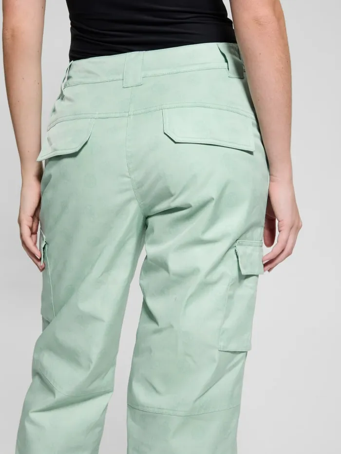 GUESS Bottoms Eco Peony Cargo Pants Pink 8211 Women