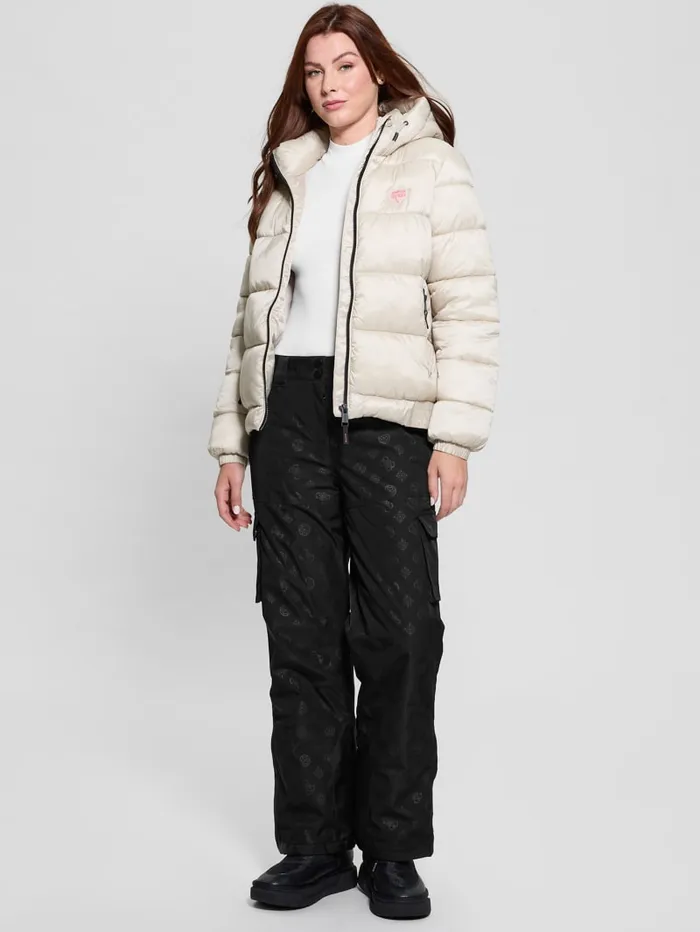 GUESS Bottoms Eco Peony Cargo Pants Pink 8211 Women