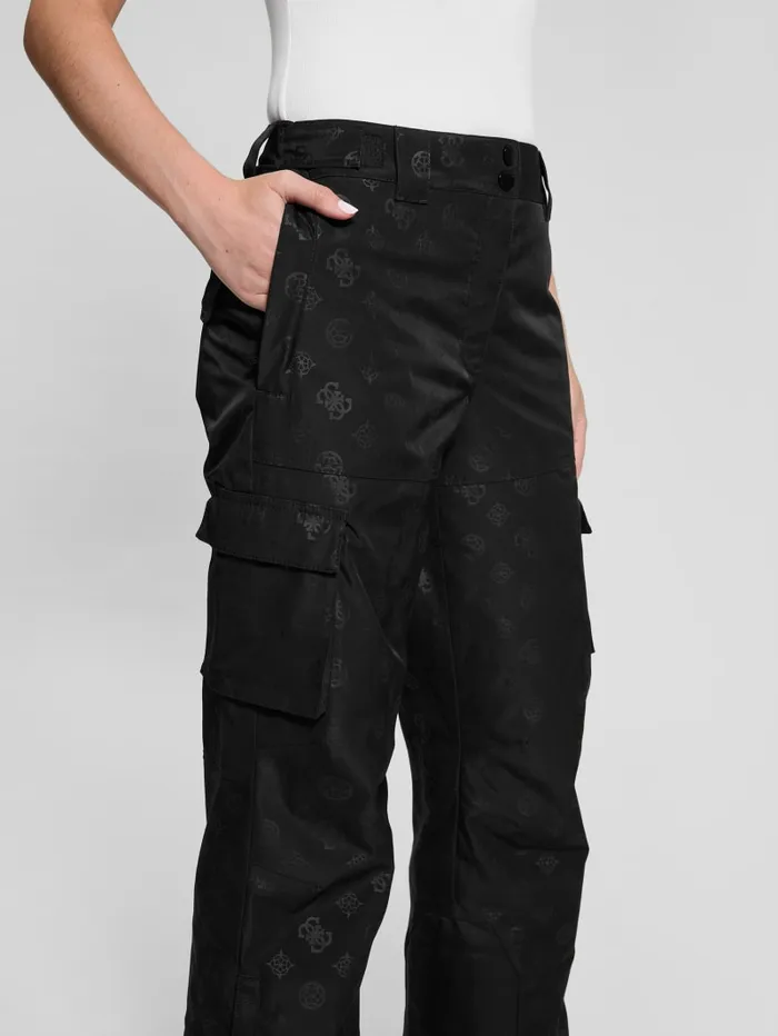 GUESS Bottoms Eco Peony Cargo Pants Pink 8211 Women