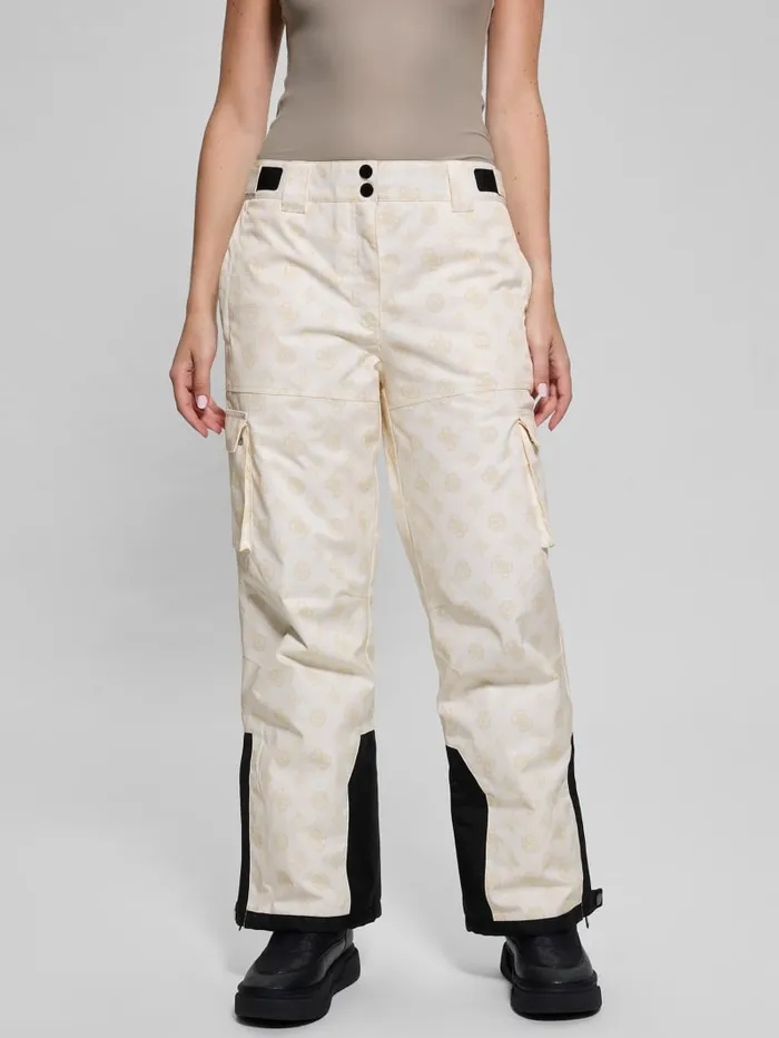 GUESS Bottoms Eco Peony Cargo Pants Pink 8211 Women