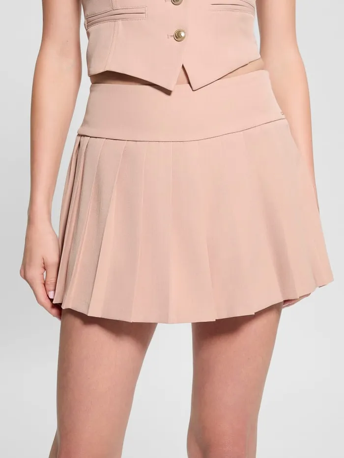 GUESS Bottoms Matea Mini Pleated Skort Pink 8211 Women