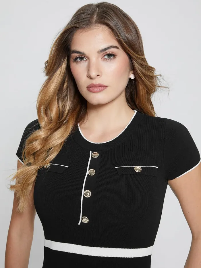 GUESS Dresses and Jumpsuits Allie Sweater Dress Black 8211 Women