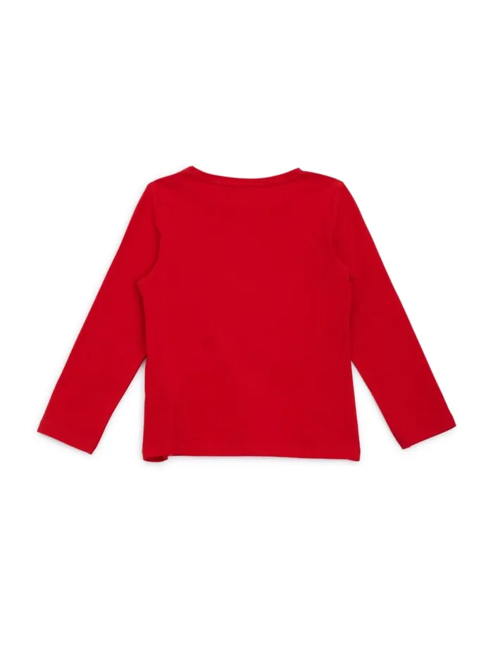 GUESS Gifts For Kids Sequins Logo Tee 3M3 Red 8211 Kids
